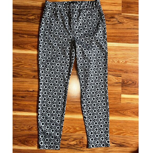Sanctuary NWT runway geo-ponte' pull-on pants Retail $89 - L - Picture 2 of 9